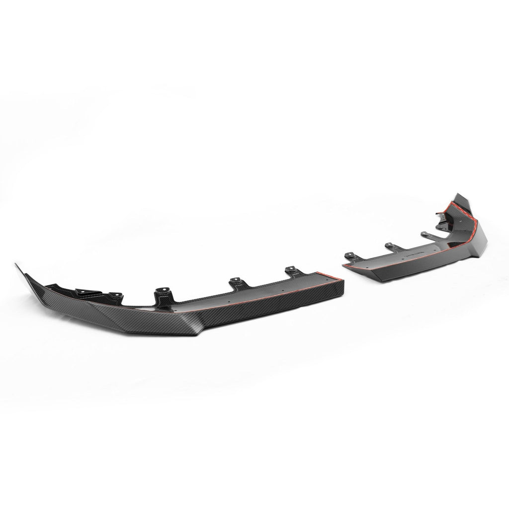 BMW X3 M50 G45 & M Sport Pre-preg Carbon Fibre PR-1 Front Splitter by TREVORA (2025+) - AUTOID® - Front Lips & Splitters - TREVORA
