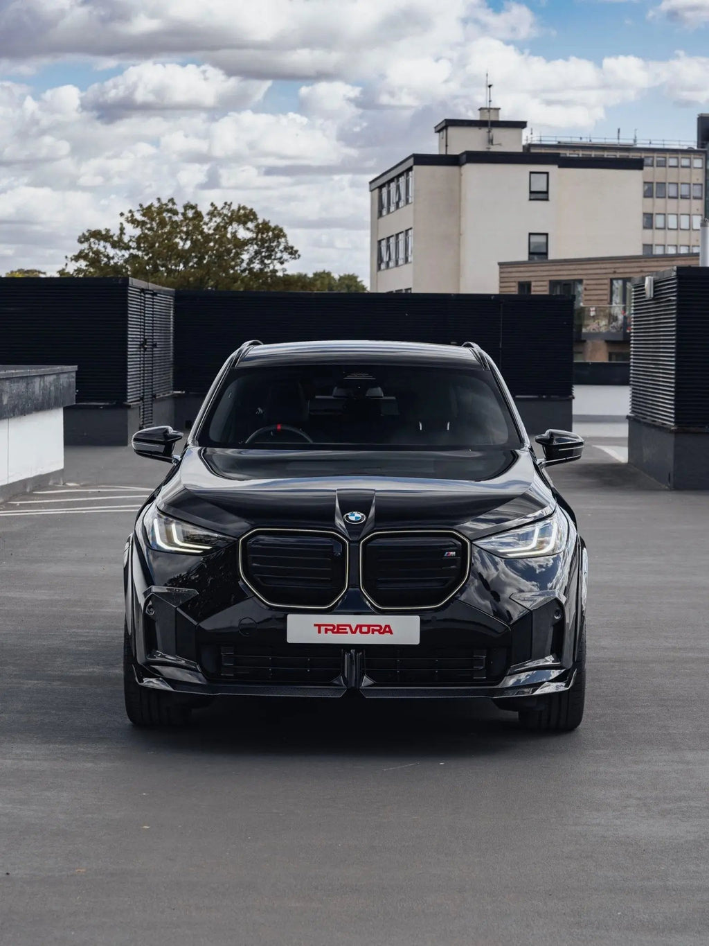 BMW X3 M50 G45 & M Sport Pre-preg Carbon Fibre PR-1 Front Splitter by TREVORA (2025+) - AUTOID® - Front Lips & Splitters - TREVORA