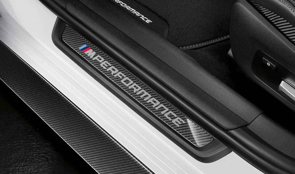 BMW X3 X4 G01 G02, X3M X4M F97 F98 M Performance Carbon Fibre Side Sills (2018-2024) - AUTOID® - Floor Mats - BMW M Performance