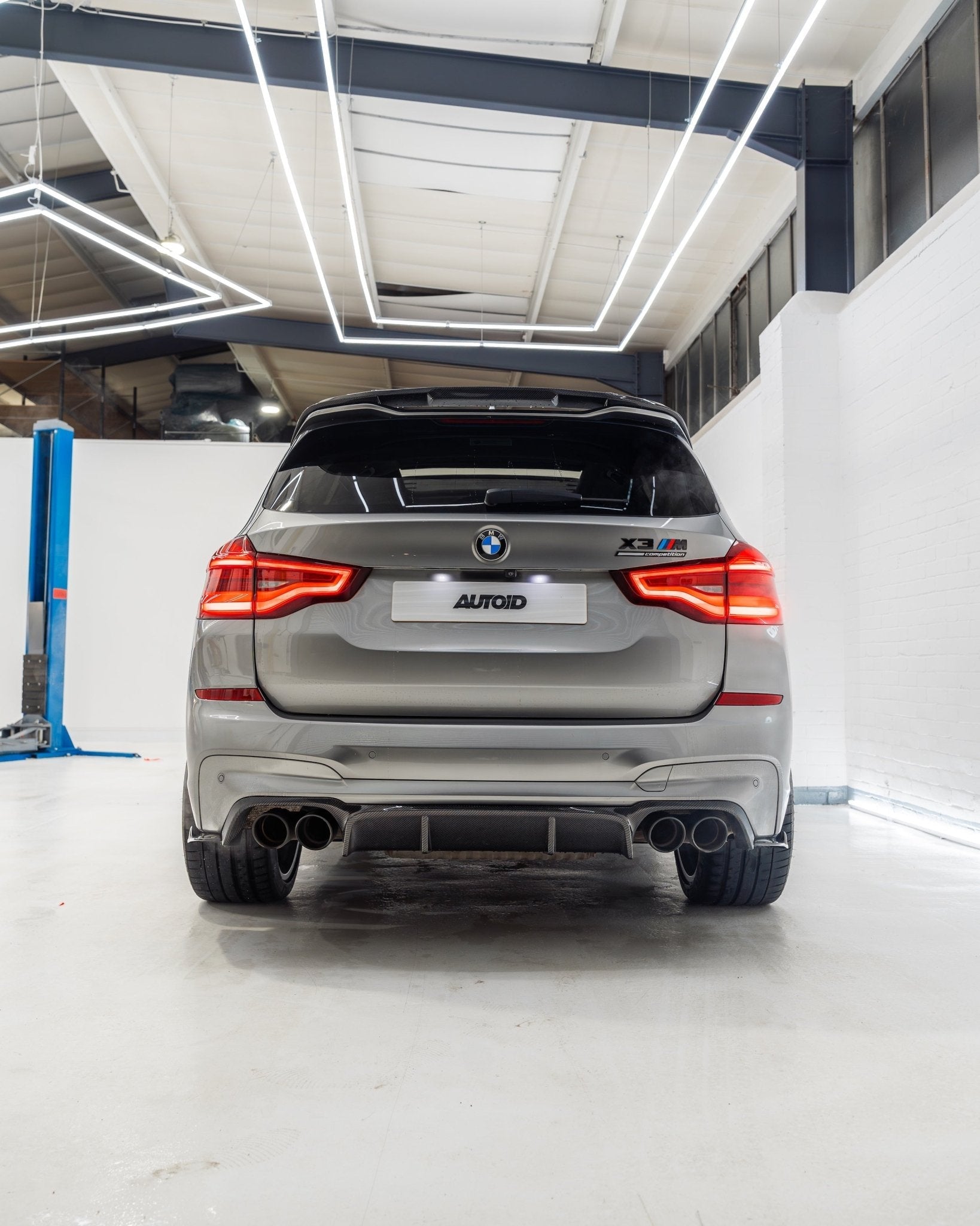 BMW X3M F97 Carbon Fibre PR-1 Rear Diffuser by TREVORA (2019+) - AUTOID® - Rear Diffusers - TREVORA