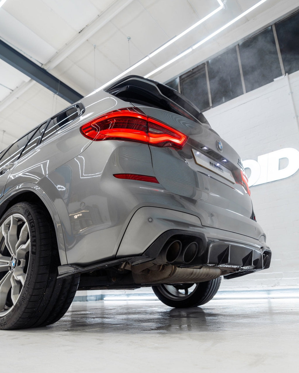 BMW X3M F97 Carbon Fibre PR-1 Rear Diffuser by TREVORA (2019+) - AUTOID® - Rear Diffusers - TREVORA