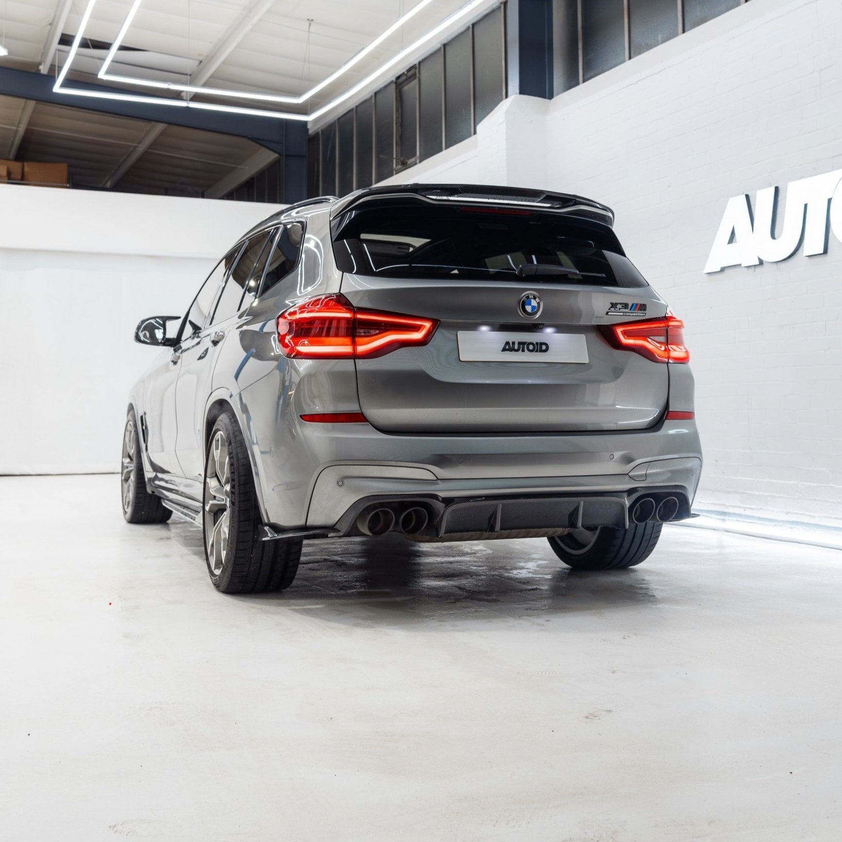 BMW X3M F97 Carbon Fibre PR-1 Rear Diffuser by TREVORA (2019+) - AUTOID® - Rear Diffusers - TREVORA