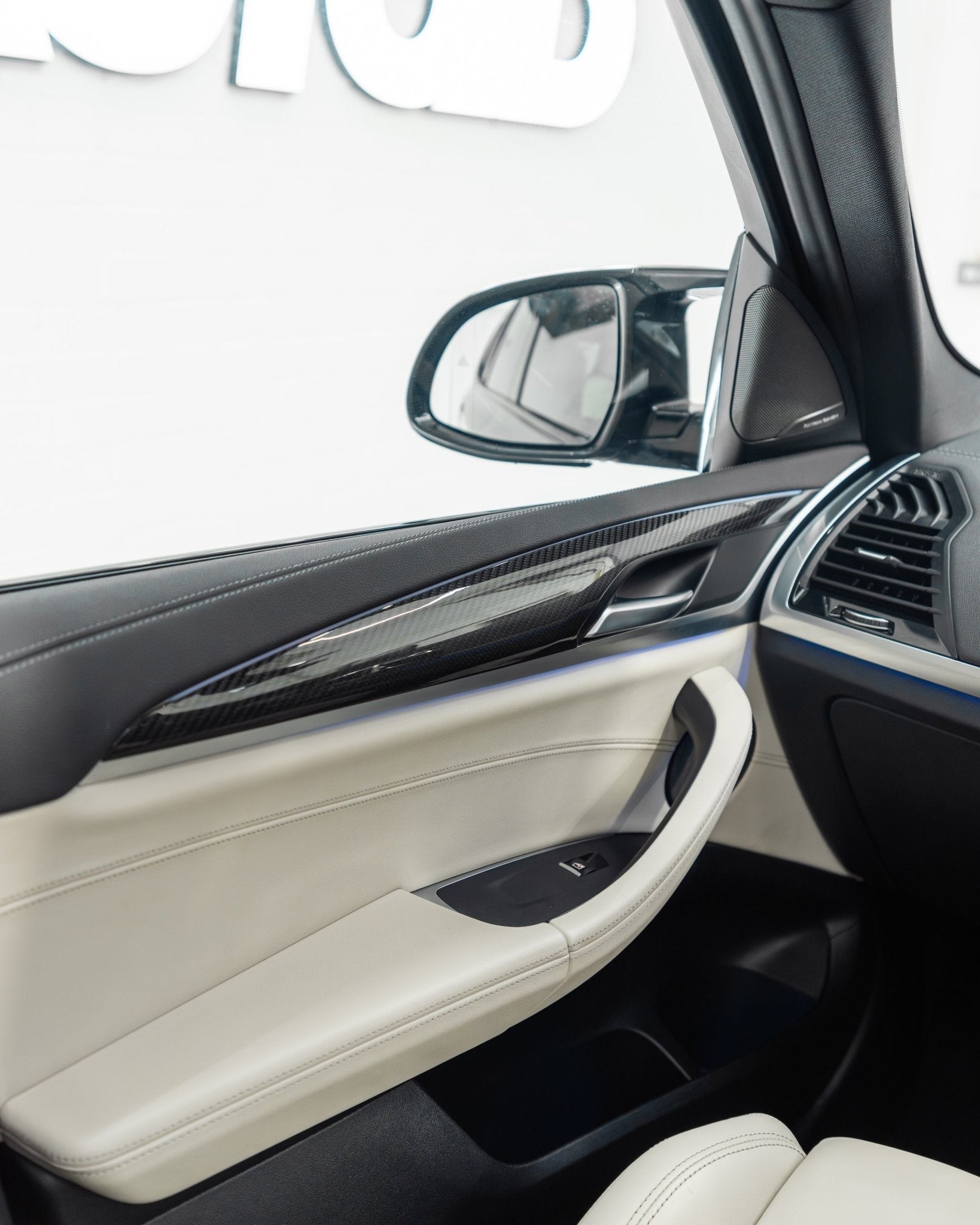 BMW X3M F97 & X4M F97 Carbon Fibre Interior Trim Overlay Set by FORM (2019+) - AUTOID® - Interior - FORM Industries
