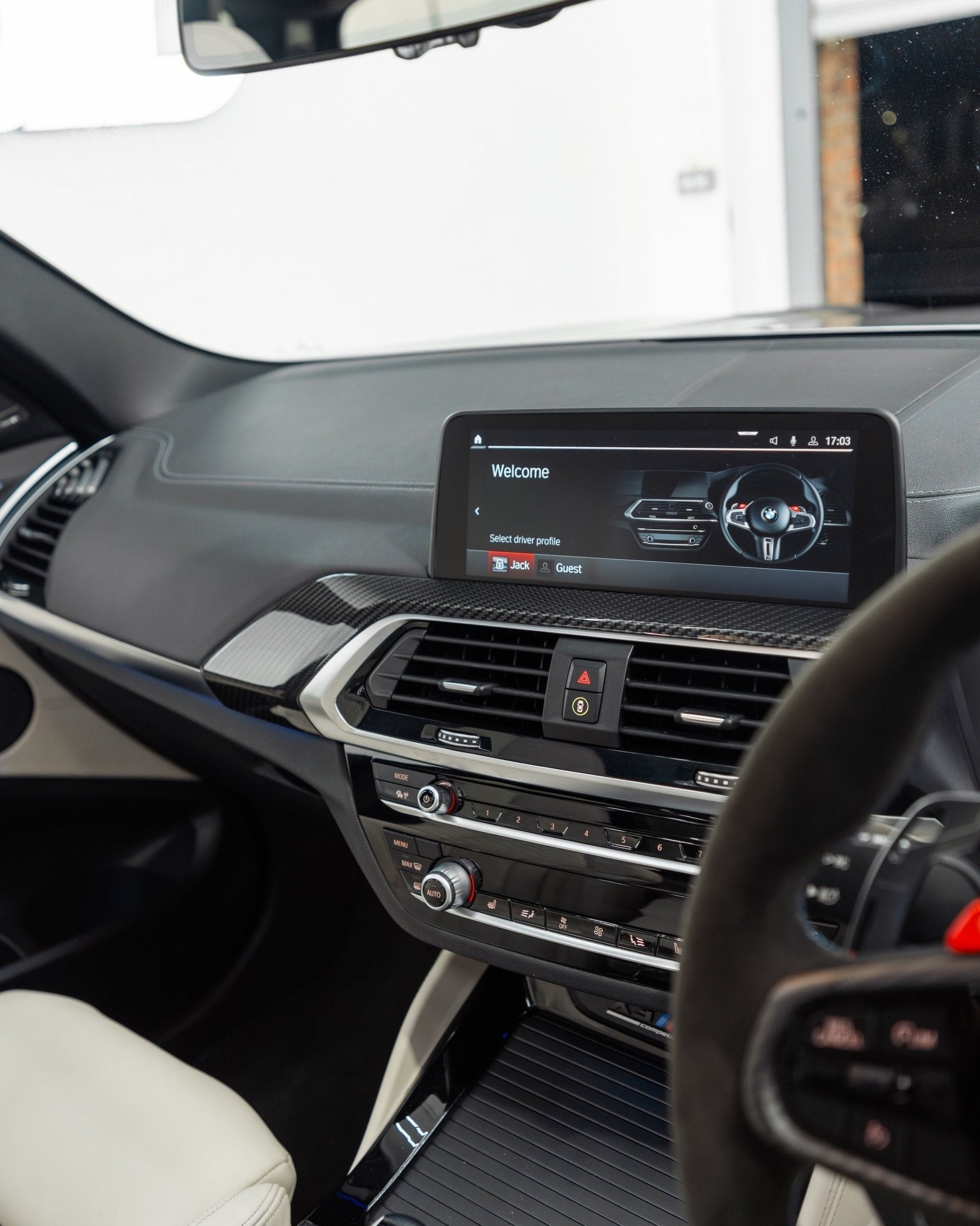 BMW X3M F97 & X4M F97 Carbon Fibre Interior Trim Overlay Set by FORM (2019+) - AUTOID® - Interior - FORM Industries