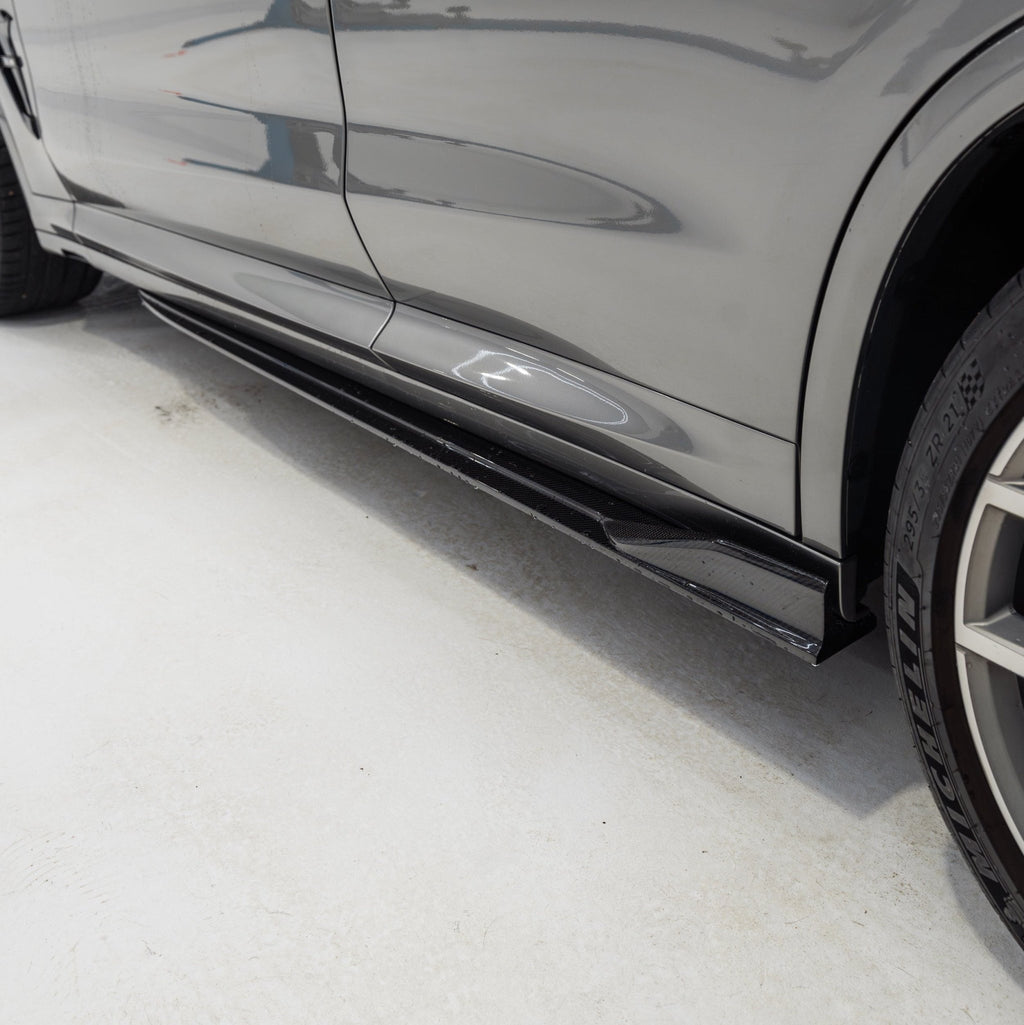 BMW X3M F97 & X4M F98 Carbon Fibre PR-1 Side Skirts by TREVORA (2019+) - AUTOID® - Side Skirts & Winglets - TREVORA