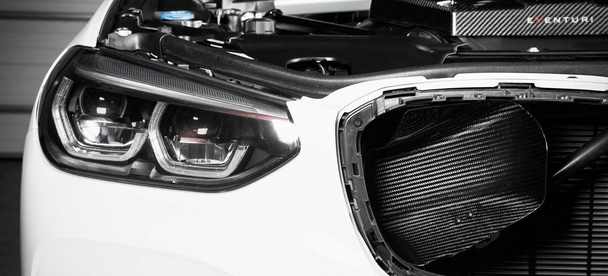 BMW X3M F97 & X4M F98 Eventuri Carbon Fibre Air Intake Kit (2019+) - AUTOID - Air Intakes - Eventuri