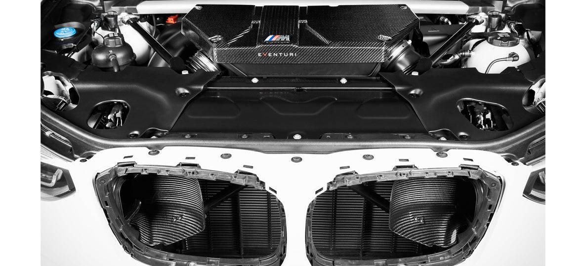 BMW X3M F97 & X4M F98 Eventuri Carbon Fibre Air Intake System - AUTOID® - Air Intakes - Eventuri