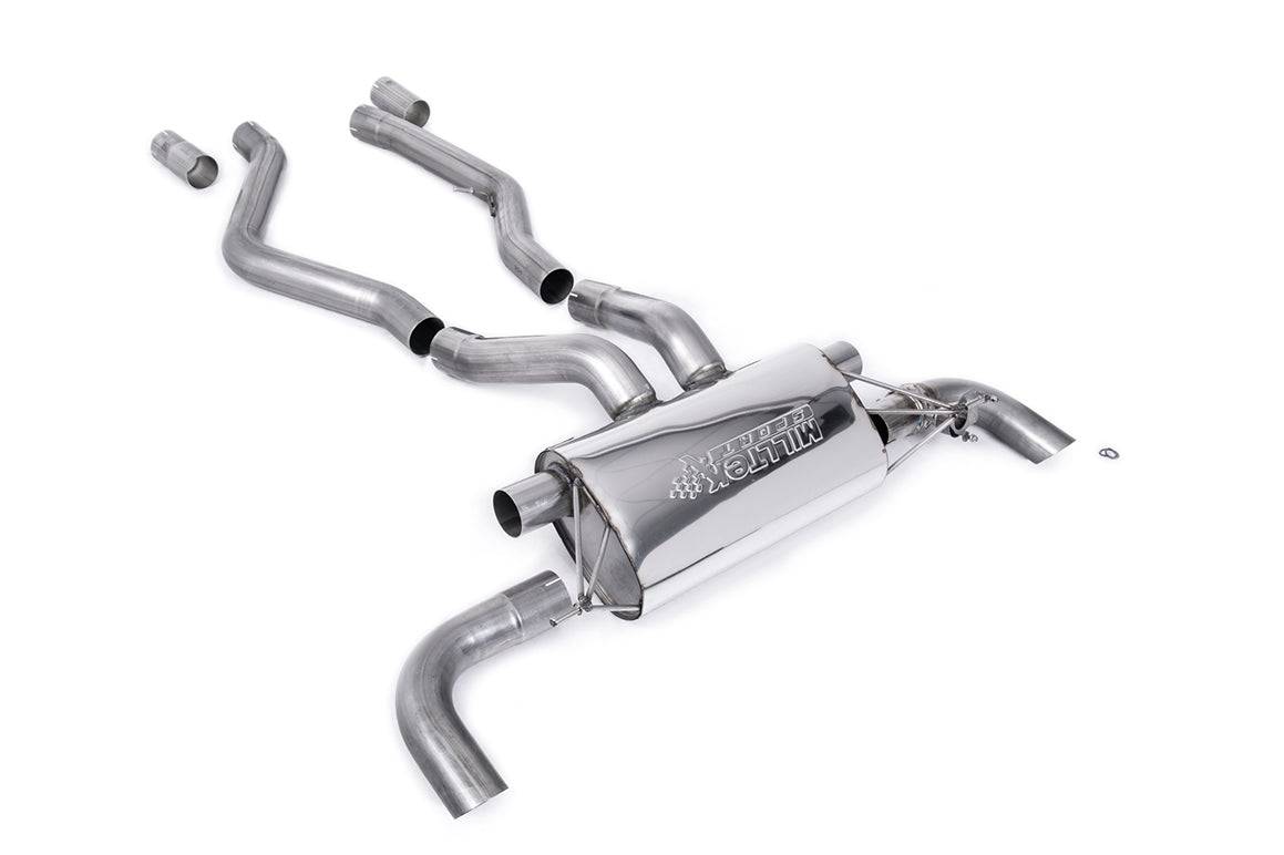 BMW X3M LCI F97 Exhaust System by Milltek (2022+) - AUTOID - Exhaust System - Milltek Sport