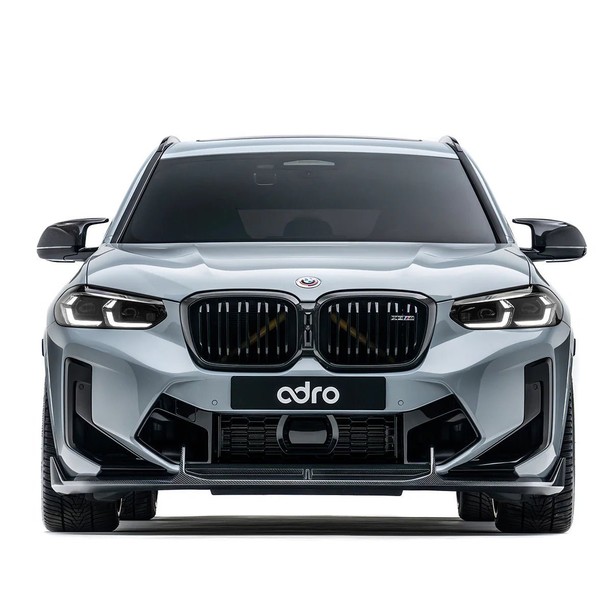 BMW X3M LCI F97 Pre-Preg Carbon Fibre Front Splitter by Adro (2022+) - AUTOID® - Front Lips & Splitters - Adro