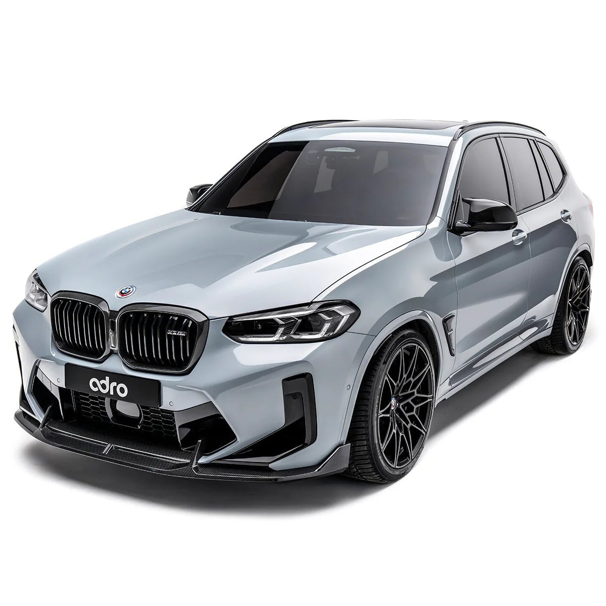 BMW X3M LCI F97 Pre-Preg Carbon Fibre Front Splitter by Adro (2022+) - AUTOID® - Front Lips & Splitters - Adro