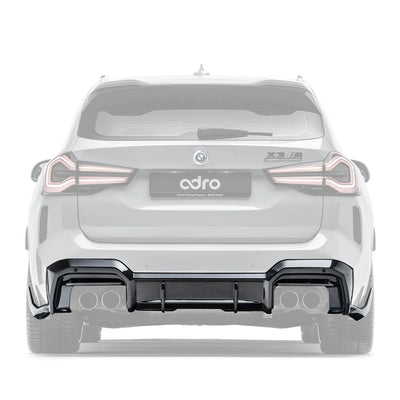 BMW X3M LCI F97 Pre - Preg Carbon Fibre Rear Diffuser by Adro (2022+) - AUTOID - Rear Diffusers - Adro