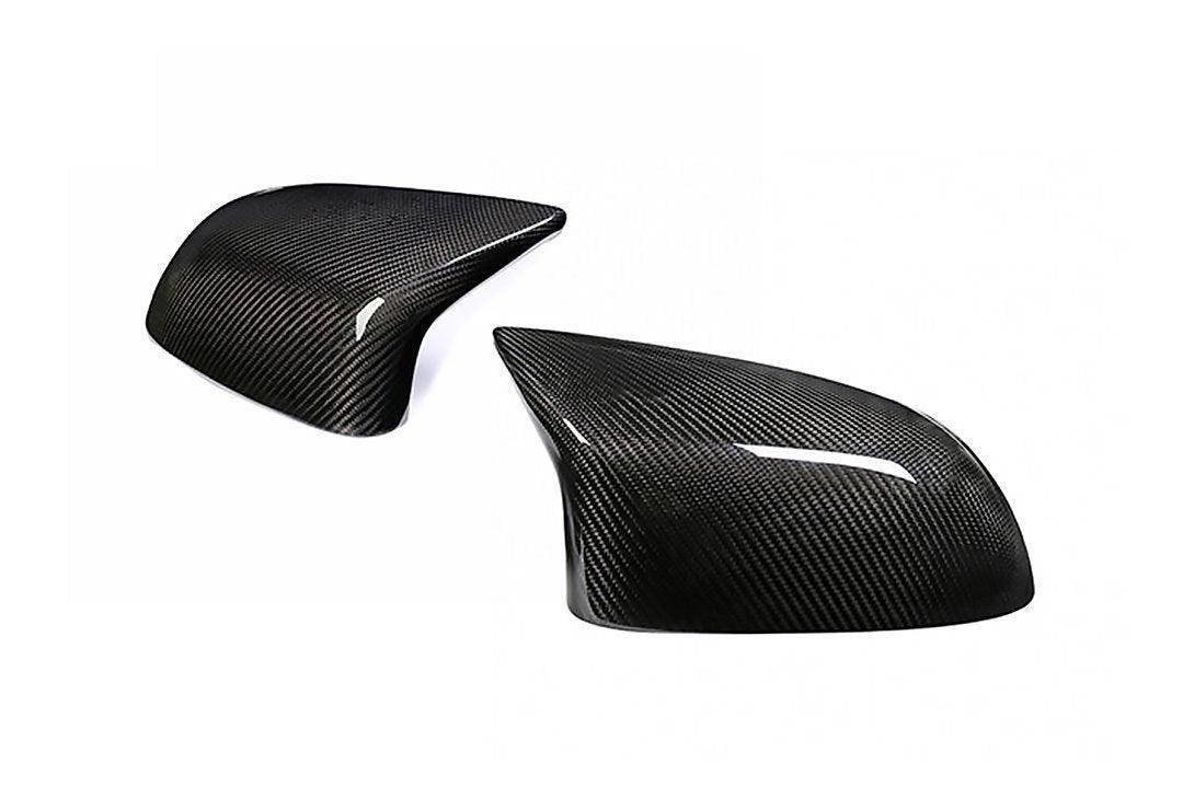 BMW X5M F85 & X6M F86 Pre-Preg Carbon Fibre Wing Mirror Covers by FORM (2014-2019) - AUTOID® - Mirror Covers - FORM Industries