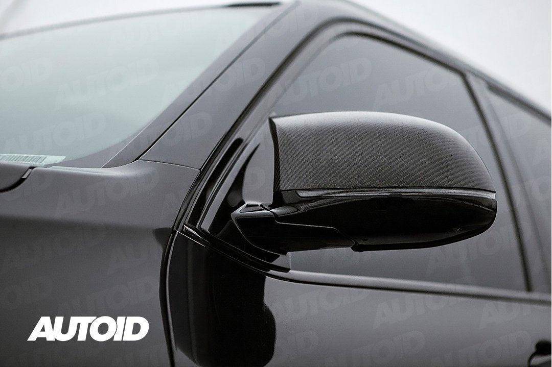 BMW X5M F85 & X6M F86 Pre-Preg Carbon Fibre Wing Mirror Covers by FORM (2014-2019) - AUTOID® - Mirror Covers - FORM Industries