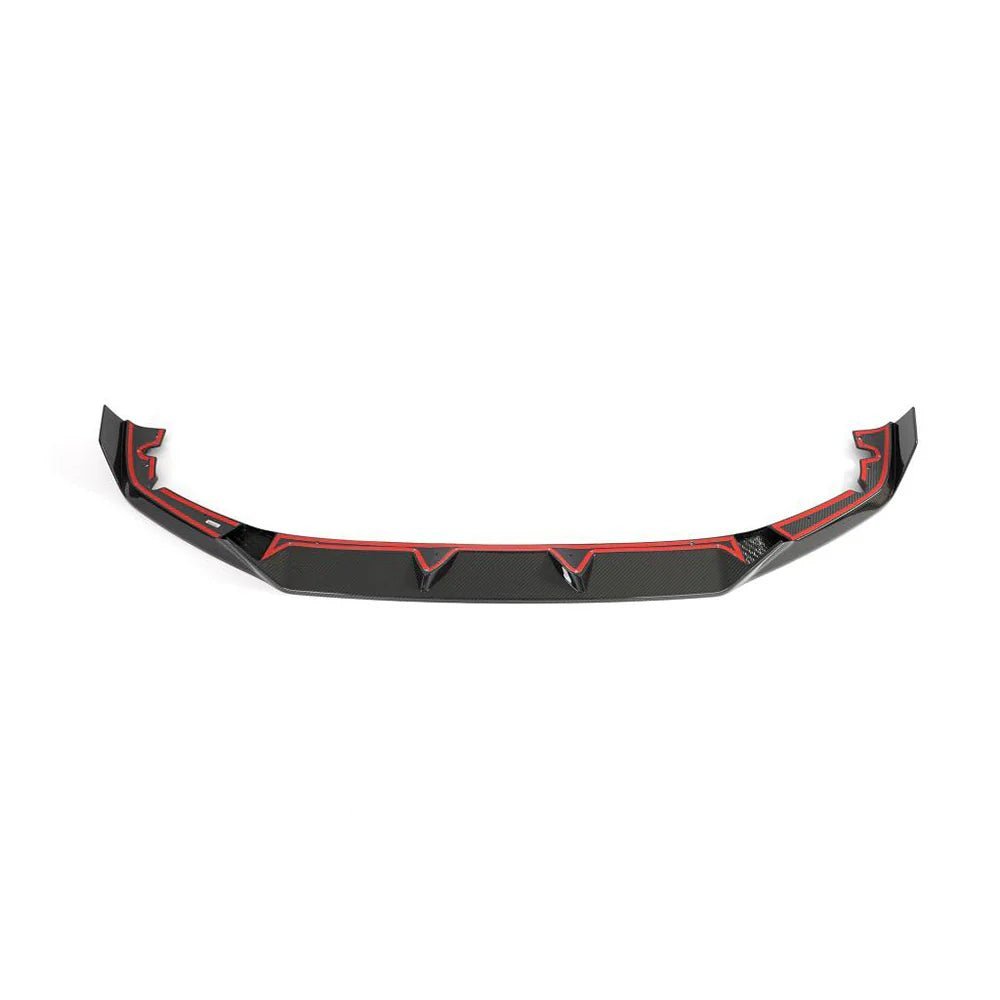 BMW X5M F95 LCI Pre-Preg Carbon Fibre Front Splitter by CT Design (2023+) - AUTOID® - Front Lips & Splitters - CT Design