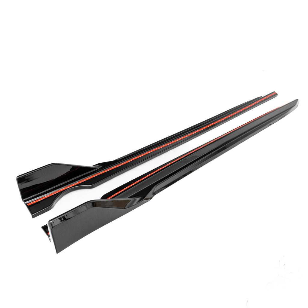 BMW X5M F95 Pre-LCI Gloss Black Competition Side Skirts by FORM (2020-2023) - AUTOID® - Side Skirts & Winglets - FORM Industries