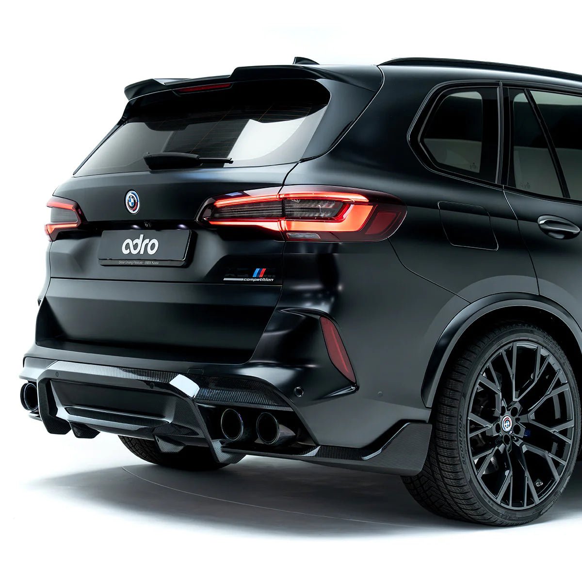 BMW X5M F95 Pre - Preg Carbon Fibre Rear Diffuser by Adro (2020+) - AUTOID - Rear Diffusers - Adro