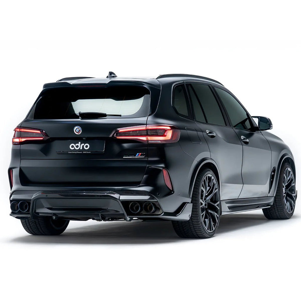 BMW X5M F95 Pre-Preg Carbon Fibre Rear Diffuser by Adro (2020+) - AUTOID® - Rear Diffusers - Adro
