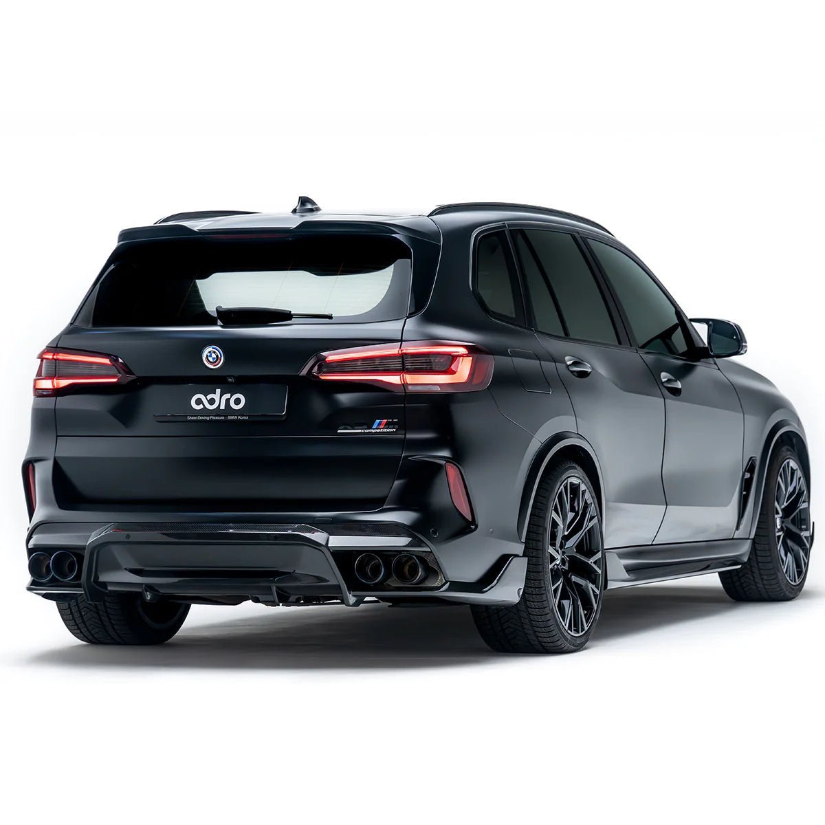 BMW X5M F95 Pre-Preg Carbon Fibre Rear Diffuser by Adro (2020+) - AUTOID® - Rear Diffusers - Adro
