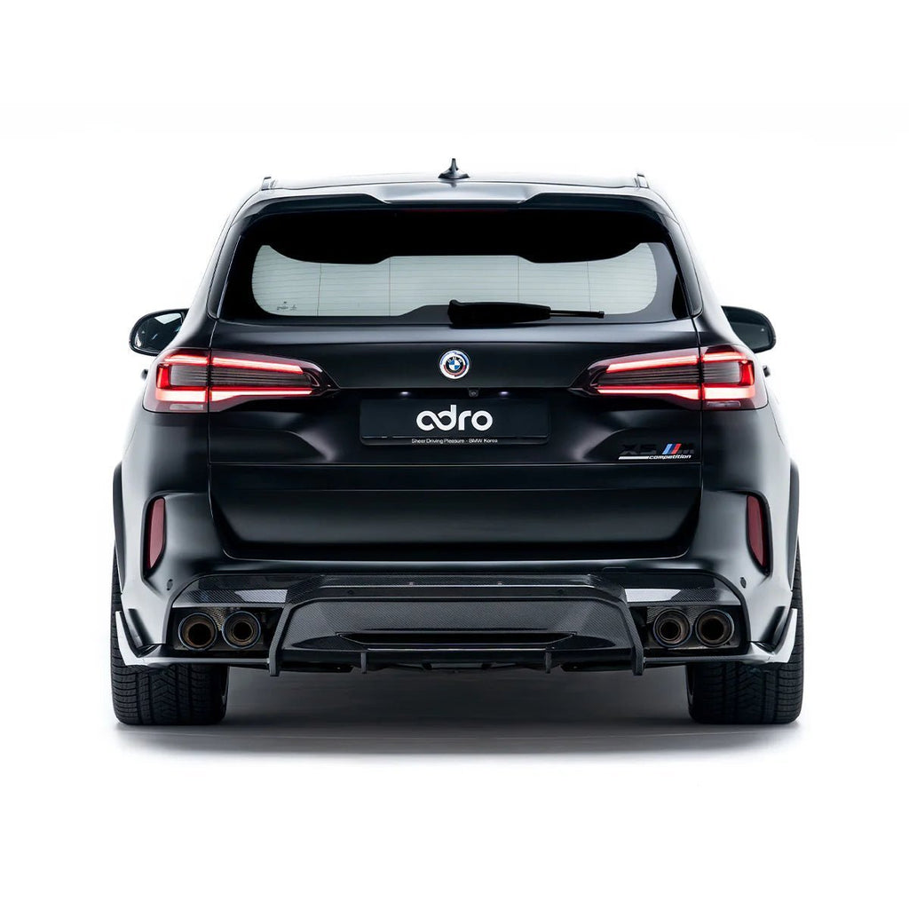 BMW X5M F95 Pre-Preg Carbon Fibre Rear Diffuser by Adro (2020+) - AUTOID® - Rear Diffusers - Adro