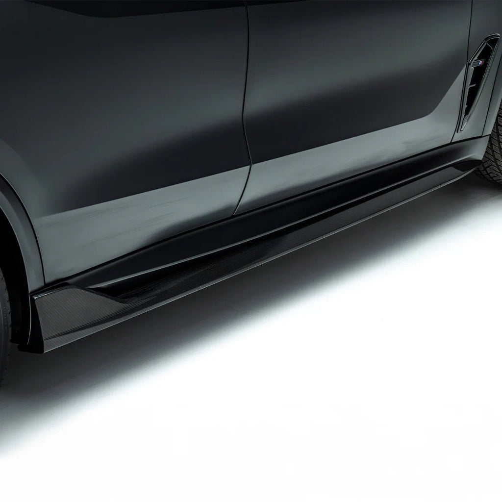 BMW X5M F95 Pre-Preg Carbon Fibre Side Skirts by Adro (2020+) - AUTOID® - Side Skirts & Winglets - Adro