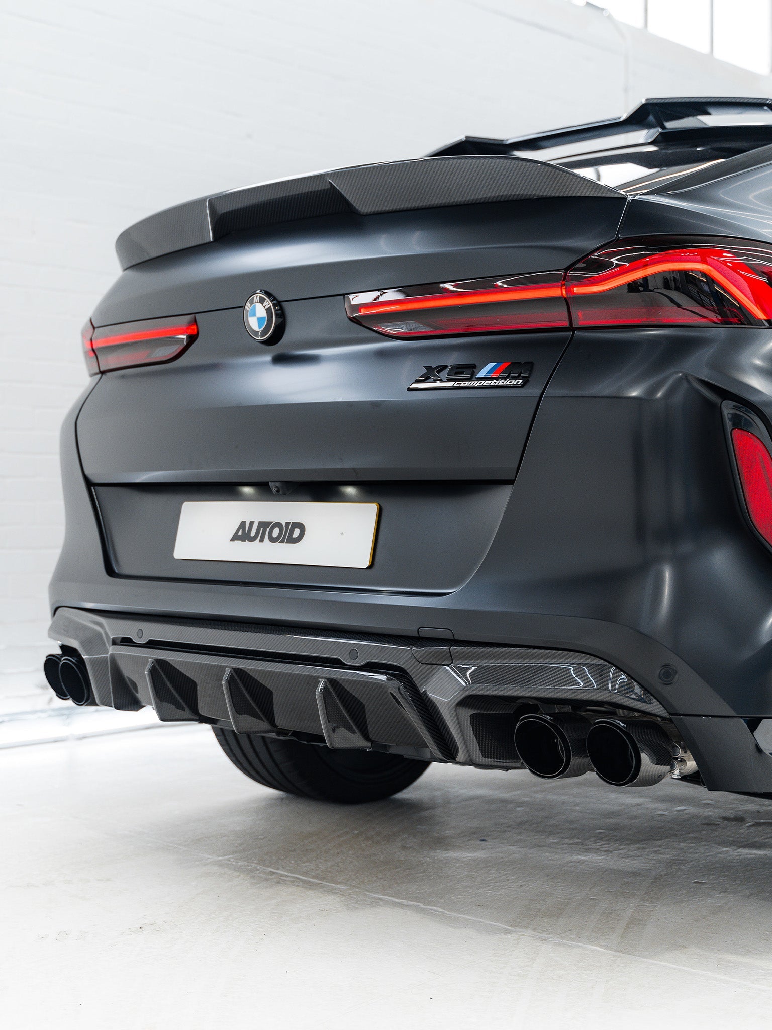 BMW X5M F95 & X6M F96 Pre-Preg Carbon Fibre Rear Diffuser (2019+) - AUTOID® - Rear Diffusers - CT Design