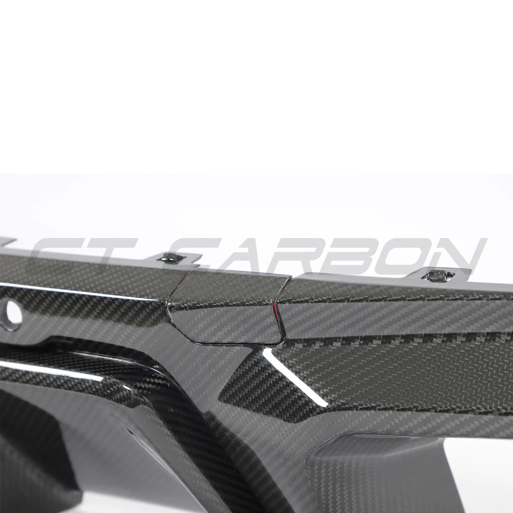 BMW X5M F95 & X6M F96 Pre-Preg Carbon Fibre Rear Diffuser (2019+) - AUTOID® - Rear Diffusers - CT Design