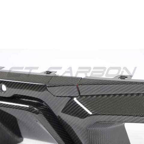 BMW X5M F95 & X6M F96 Pre-Preg Carbon Fibre Rear Diffuser (2019+) - AUTOID® - Rear Diffusers - CT Design