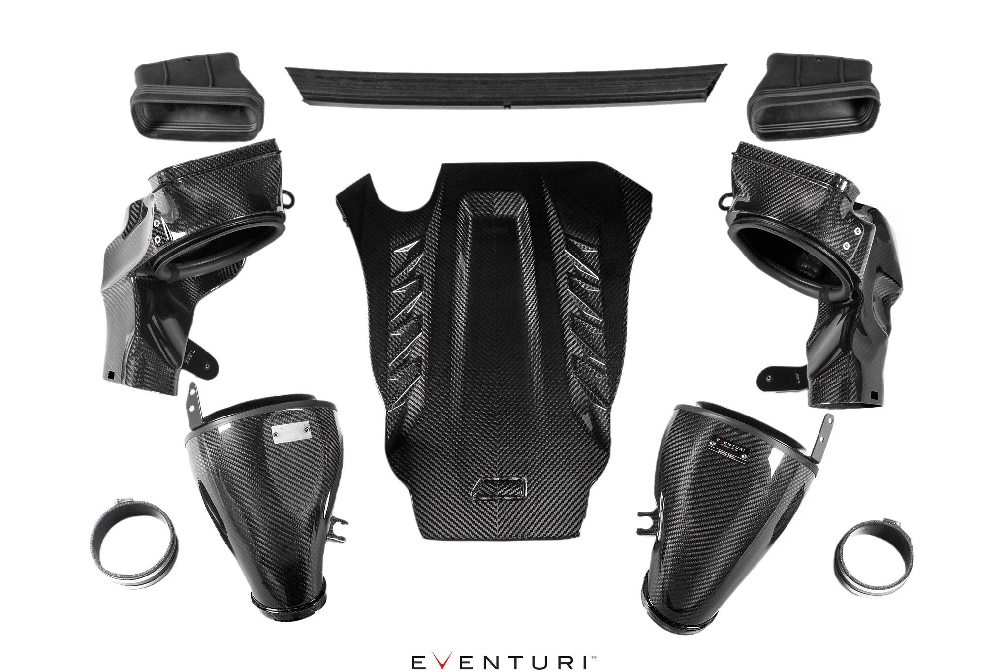 BMW X5M F95, X6M F96 & XM G09 Eventuri Carbon Fibre Air Intake System - AUTOID - Air Intakes - Eventuri