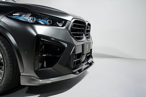 BMW X5M LCI F95 Carbon Fibre Front Splitter by 3DDesign (2023+) - AUTOID® - Front Lips & Splitters - 3DDesign