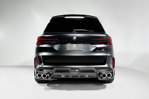 BMW X5M LCI F95 Carbon Fibre Rear Diffuser by 3DDesign (2023+) - AUTOID - Rear Diffusers - 3DDesign