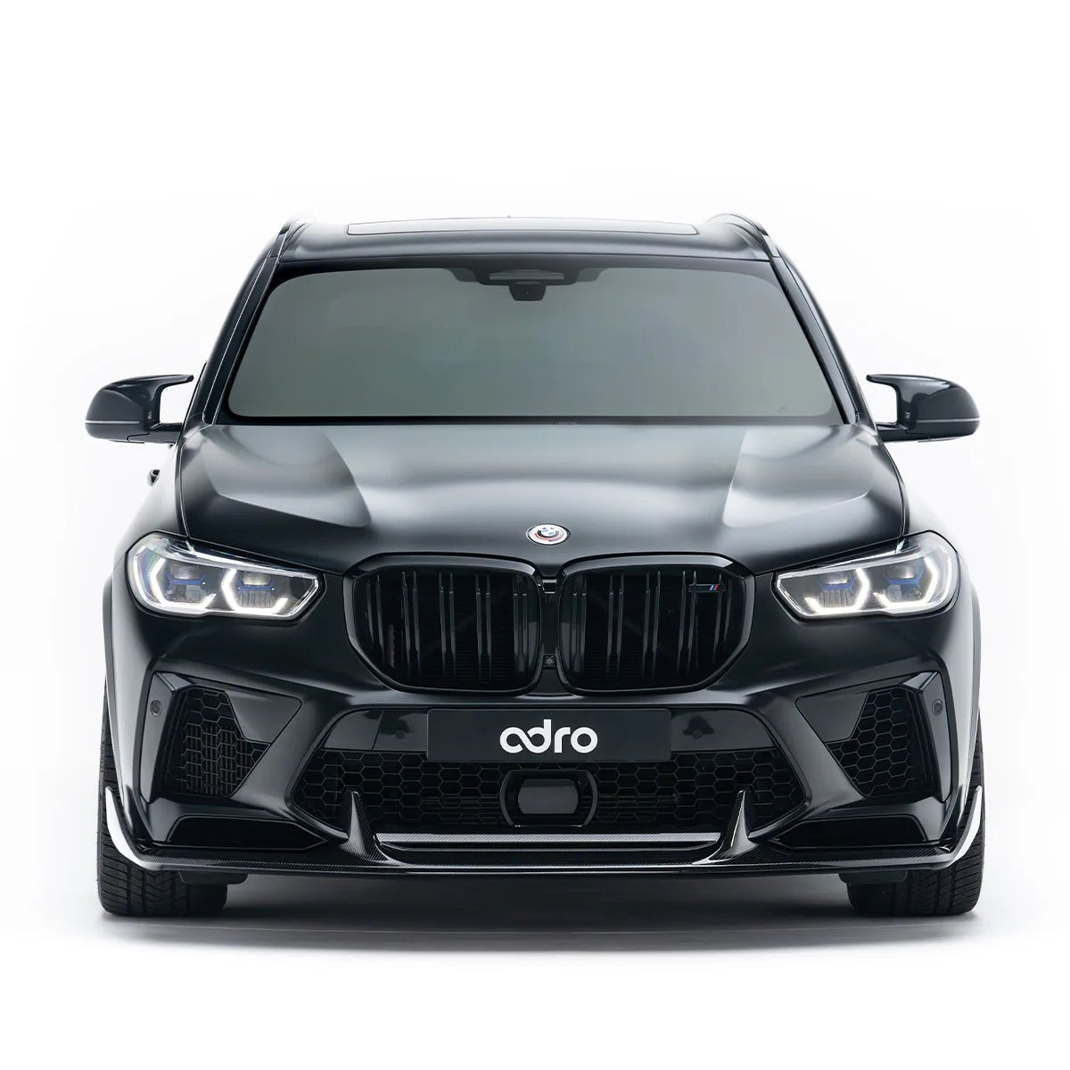 BMW X5M Pre-LCI F95 Pre-Preg Carbon Fibre Front Splitter by Adro (2020-2023) - AUTOID® - Front Lips & Splitters - Adro