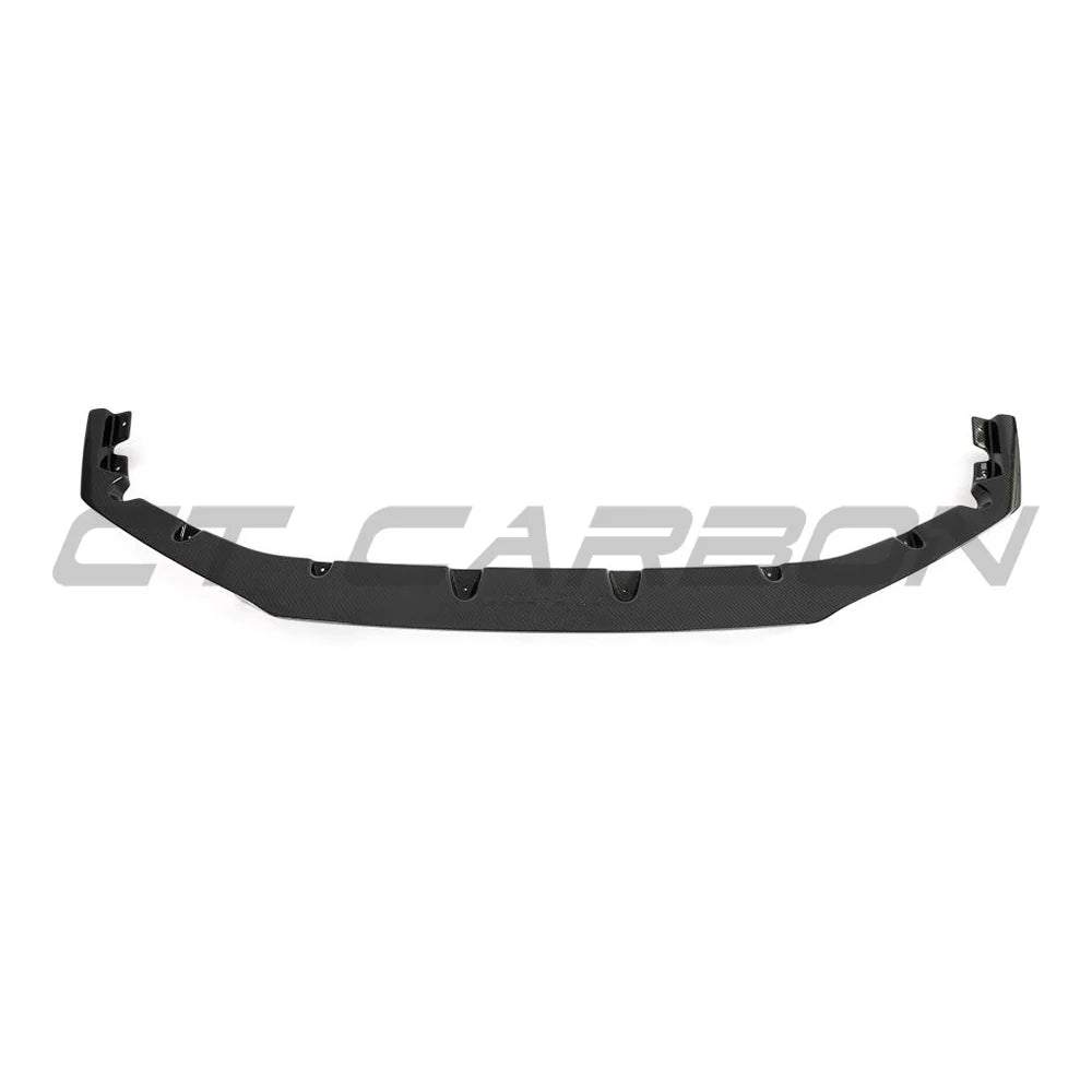 BMW X6M F96 LCI Pre - Preg Carbon Fibre Front Splitter (2023+) - AUTOID - Front Lips & Splitters - CT Design