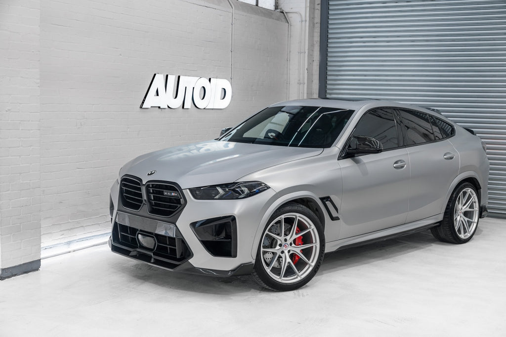 BMW X6M F96 LCI Pre-Preg Carbon Fibre Front Splitter by FORM (2023+) - AUTOID® - Front Lips & Splitters - FORM Industries