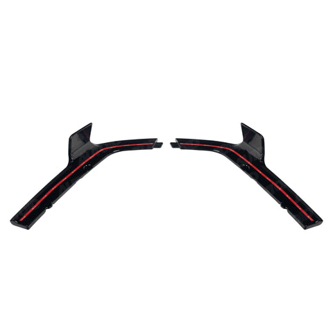 BMW X7 G07 Gloss Black Competition Rear Diffuser Set by FORM (2018+) - AUTOID® - Rear Diffusers - FORM Industries