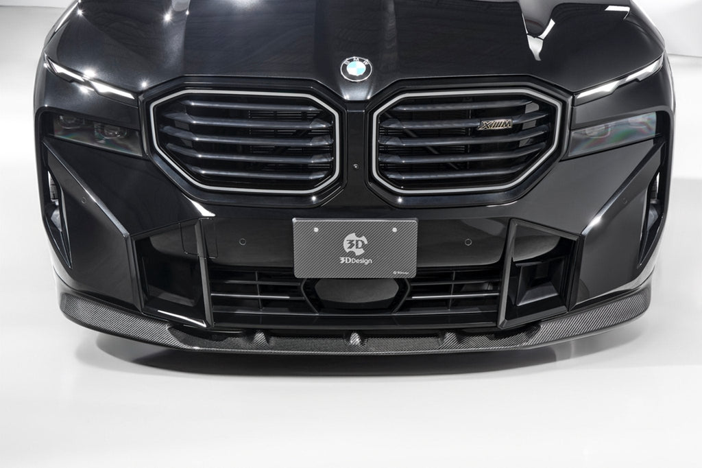 BMW XM G09 Carbon Fibre Front Splitter by 3D Design - AUTOID® - Front Lips & Splitters - 3DDesign