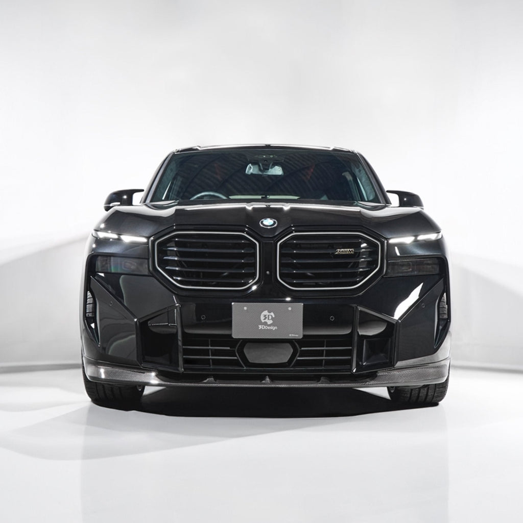 BMW XM G09 Carbon Fibre Front Splitter by 3D Design - AUTOID® - Front Lips & Splitters - 3DDesign