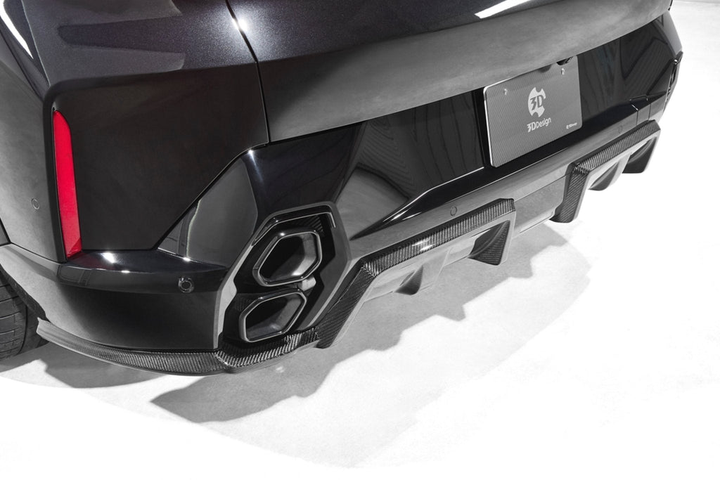 BMW XM G09 Carbon Fibre Rear Diffuser by 3D Design - AUTOID® - Rear Diffusers - 3DDesign
