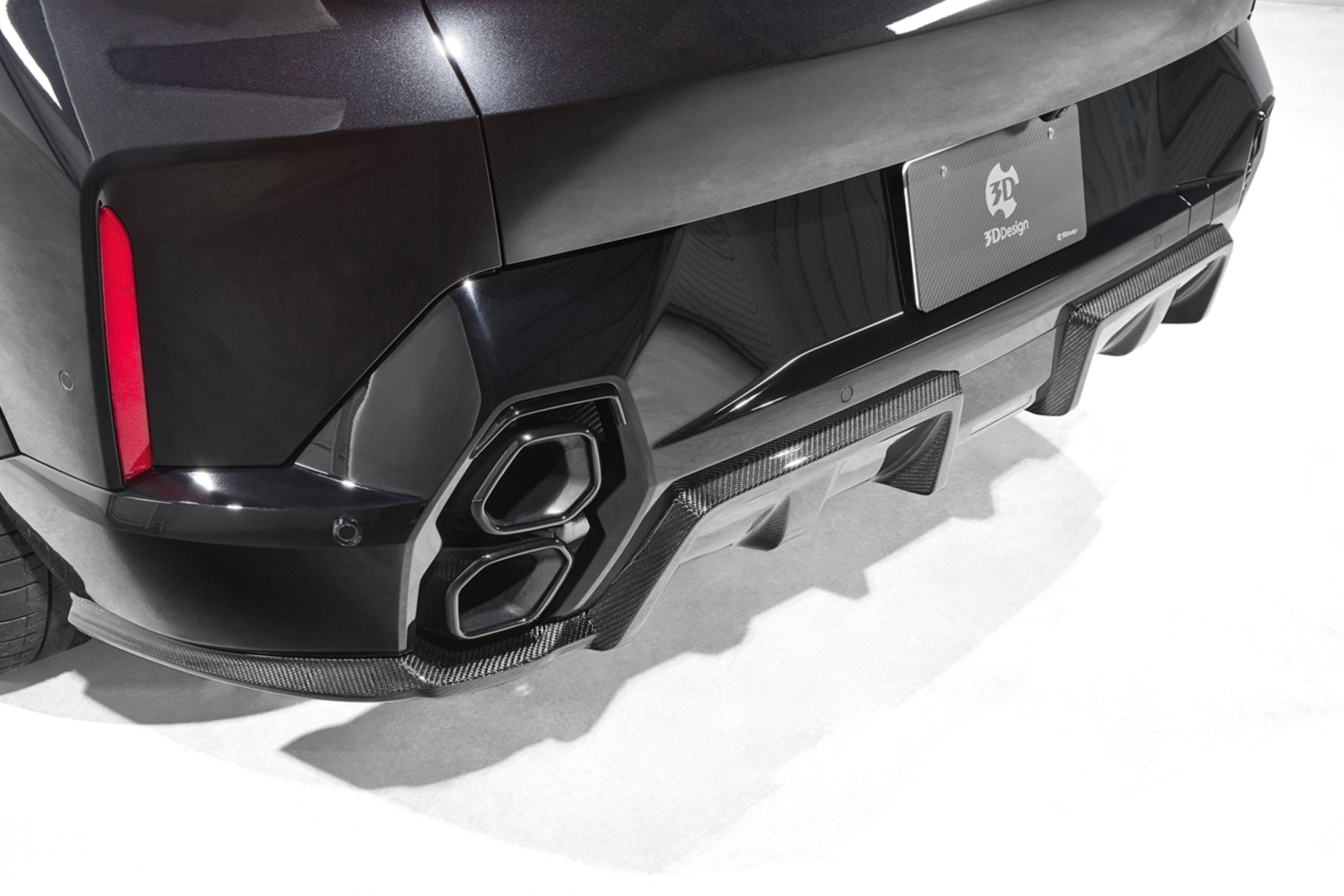 BMW XM G09 Carbon Fibre Rear Diffuser by 3D Design - AUTOID® - Rear Diffusers - 3DDesign