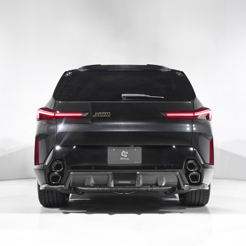 BMW XM G09 Carbon Fibre Rear Diffuser by 3D Design - AUTOID® - Rear Diffusers - 3DDesign