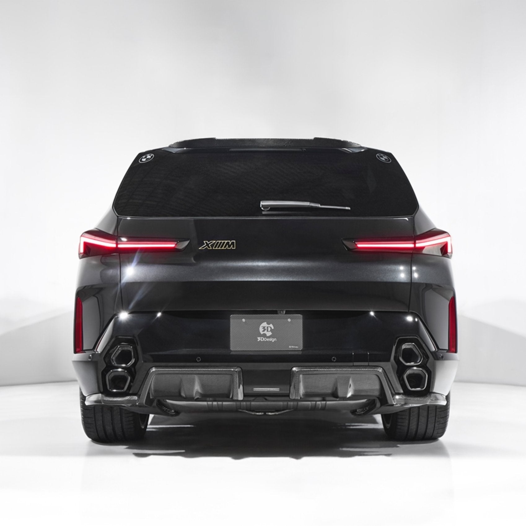 BMW XM G09 Carbon Fibre Rear Diffuser by 3D Design - AUTOID® - Rear Diffusers - 3DDesign