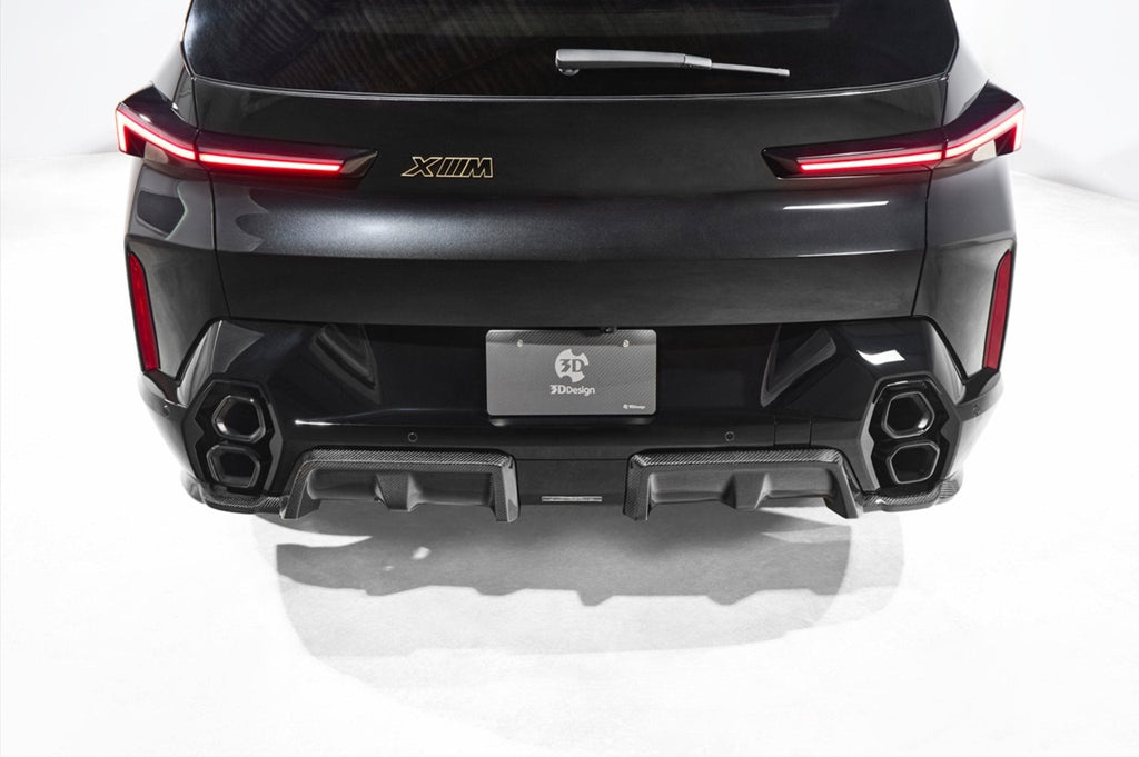 BMW XM G09 Carbon Fibre Rear Diffuser by 3D Design - AUTOID® - Rear Diffusers - 3DDesign