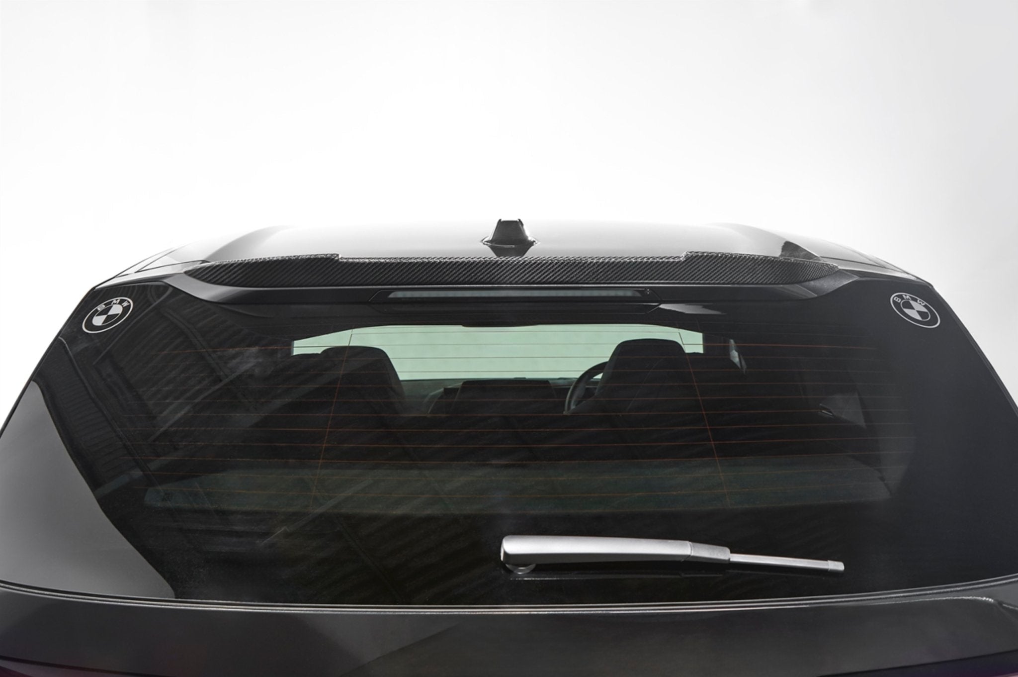 BMW XM G09 Carbon Fibre Rear Roof Spoiler by 3D Design - AUTOID® - Rear Spoilers - 3DDesign