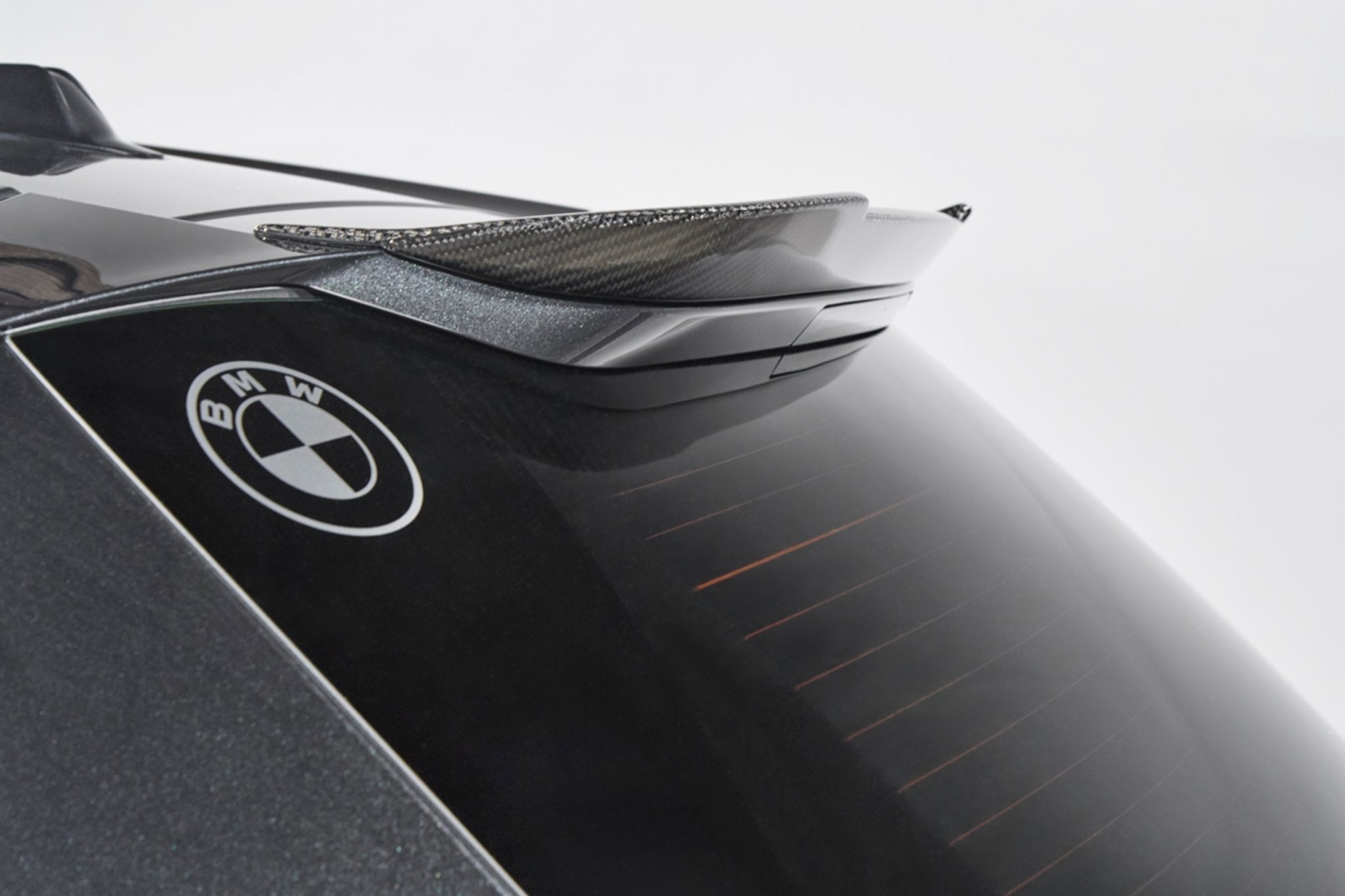 BMW XM G09 Carbon Fibre Rear Roof Spoiler by 3D Design - AUTOID® - Rear Spoilers - 3DDesign