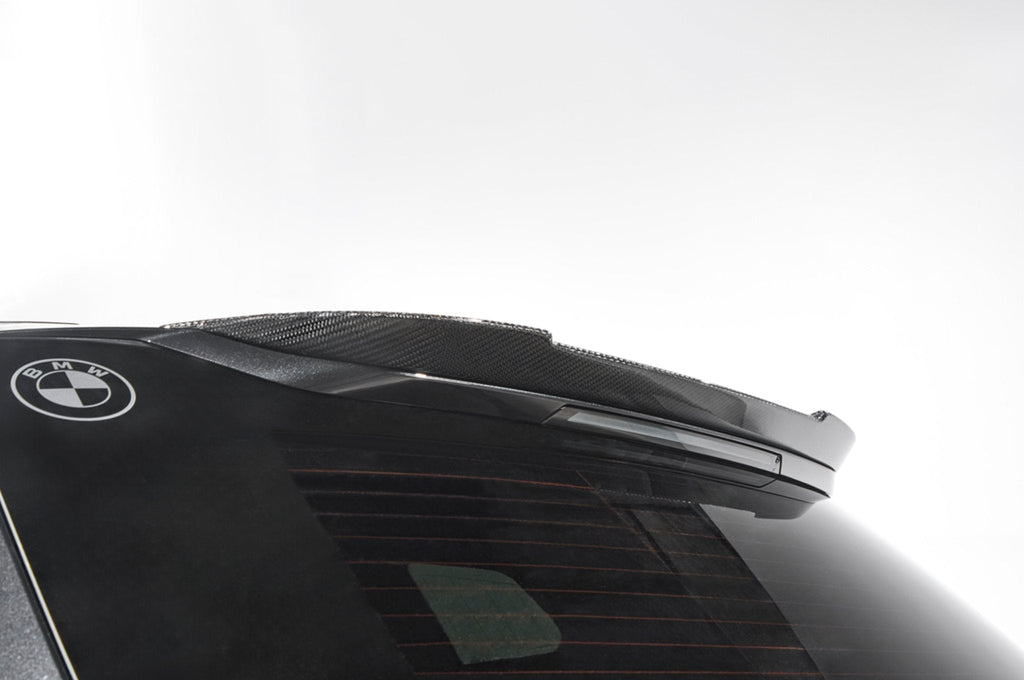 BMW XM G09 Carbon Fibre Rear Roof Spoiler by 3D Design - AUTOID® - Rear Spoilers - 3DDesign
