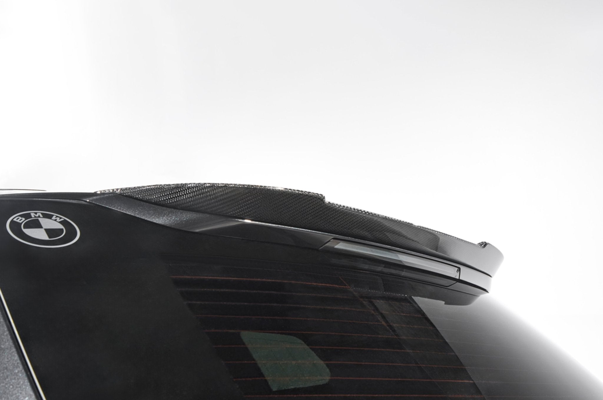 BMW XM G09 Carbon Fibre Rear Roof Spoiler by 3D Design - AUTOID® - Rear Spoilers - 3DDesign