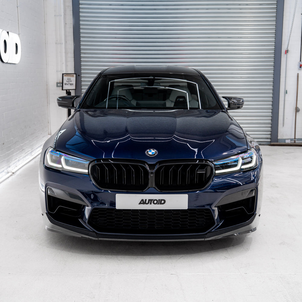 BMW M5 LCI F90 Pre-Preg Carbon Fibre Front Splitter by FORM (2020-2023)