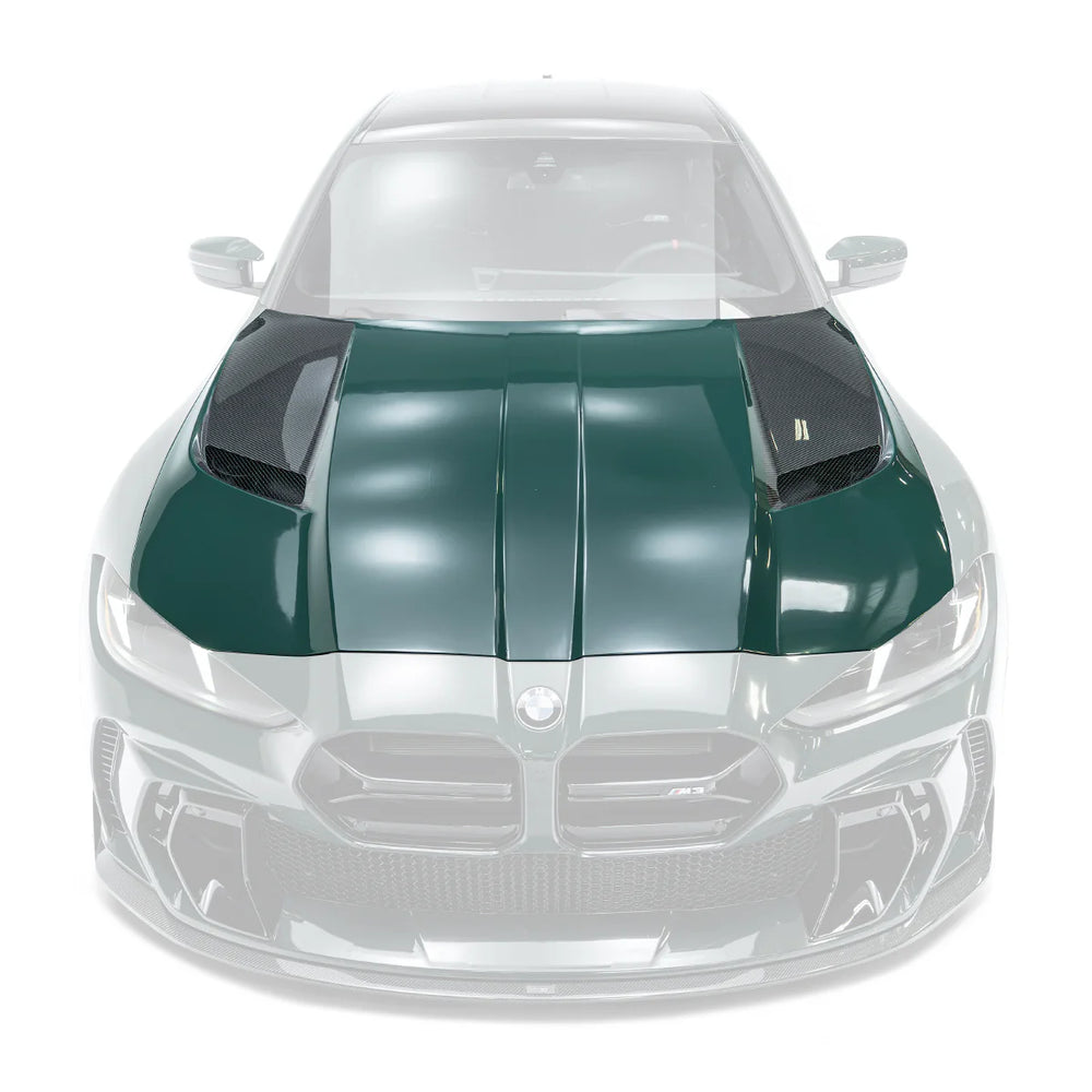 Adro BMW M3 G80 G81 & M4 G82 G83 Dry Carbon Fibre V2 Front Bonnet by Adro (2021+)  Front Hood  AUTOID®  