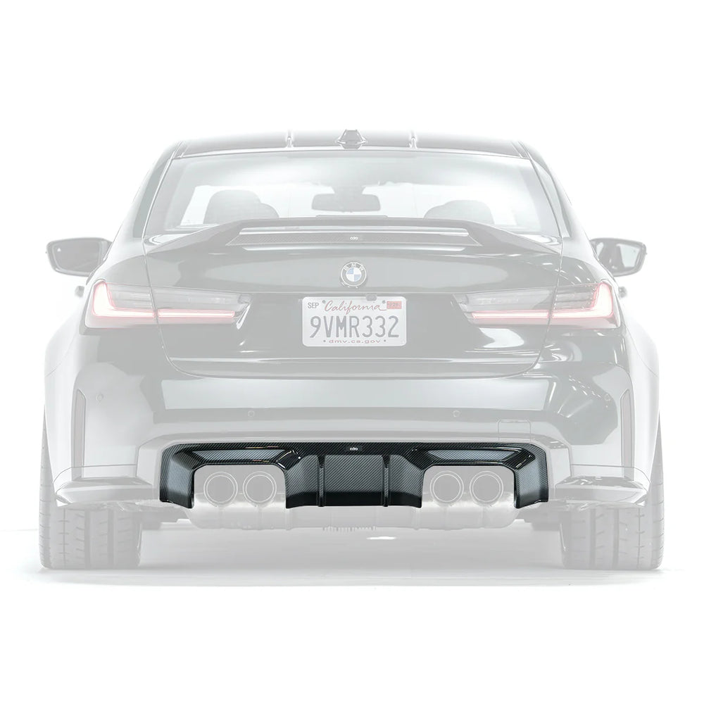 Adro BMW M3 G80 G81 & M4 G82 G83 Pre-Preg Carbon Fibre Rear Diffuser V2 by Adro (2021+)  Rear Diffusers  AUTOID®  