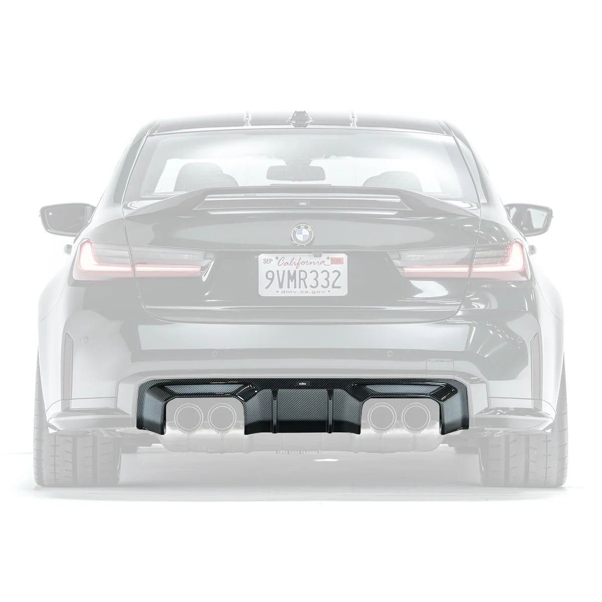 Adro BMW M3 G80 G81 & M4 G82 G83 Pre-Preg Carbon Fibre Rear Diffuser V2 by Adro (2021+)  Rear Diffusers  AUTOID®  