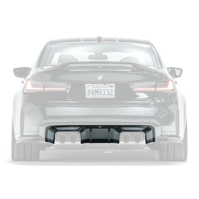 Adro BMW M3 G80 G81 & M4 G82 G83 Pre-Preg Carbon Fibre Rear Diffuser V2 by Adro (2021+)  Rear Diffusers  AUTOID®  
